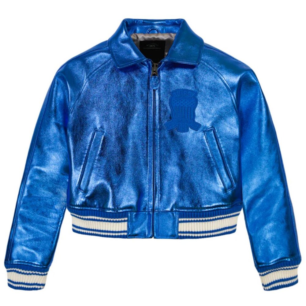 Urban Fever X Avirex Limited Edition Cropped Metallic Icon Jacket 2025